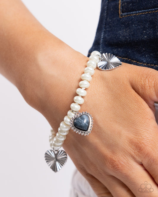 Heart-struck Haven - Silver Bracelet