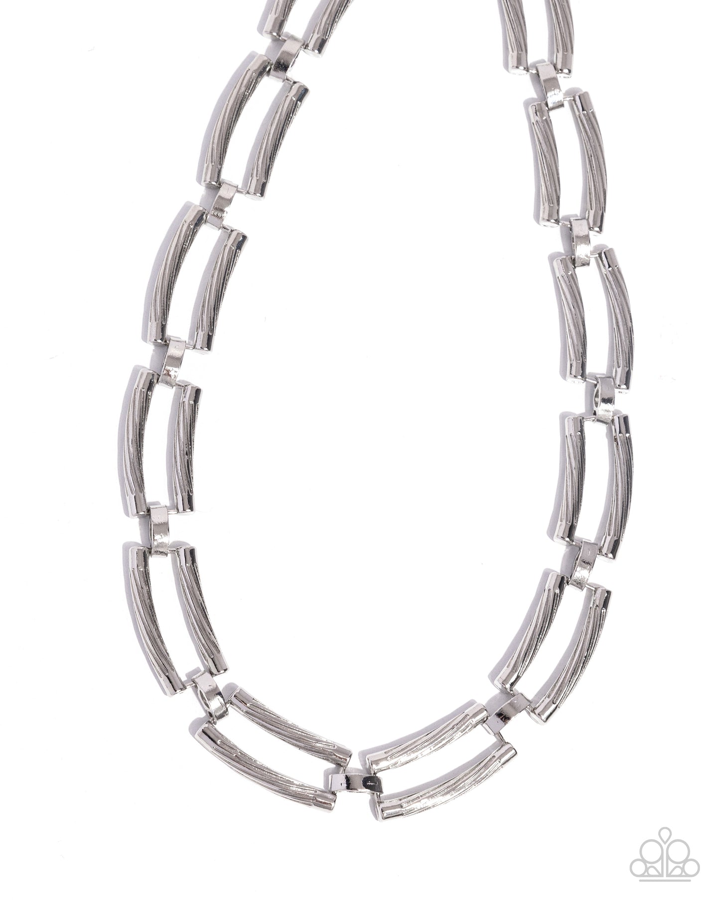 Technical Texture - Silver Necklace