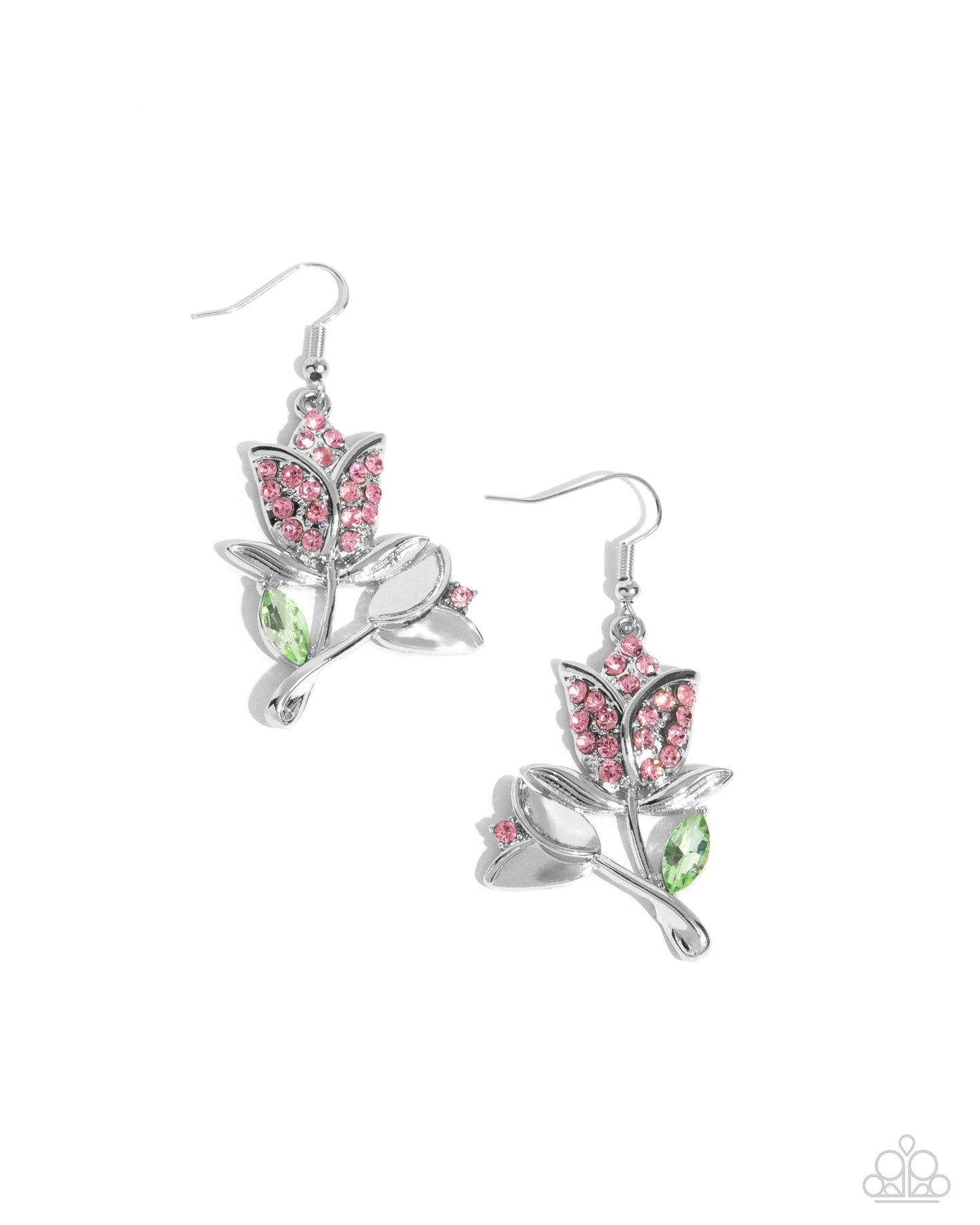 Tulip Tradition - Pink Earring