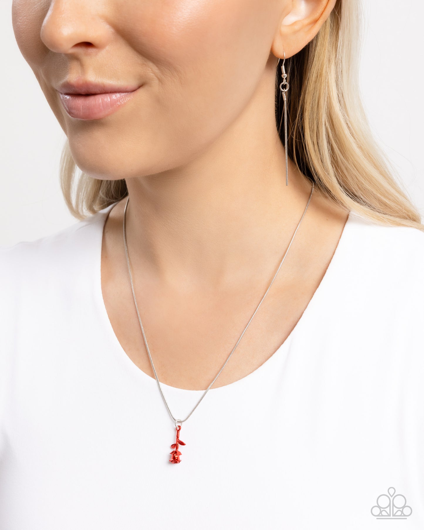 Tippy ROSE - Red Necklace