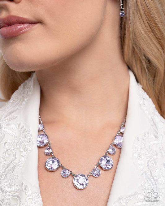 Genteel Gallery - Purple Necklace