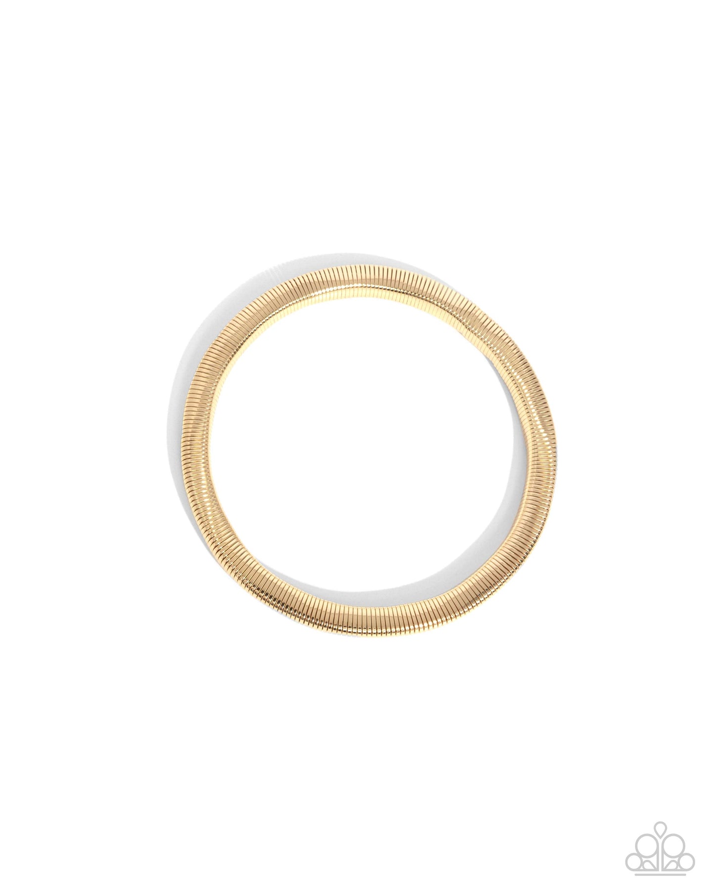 Stubborn Simplicity - Gold Bracelet