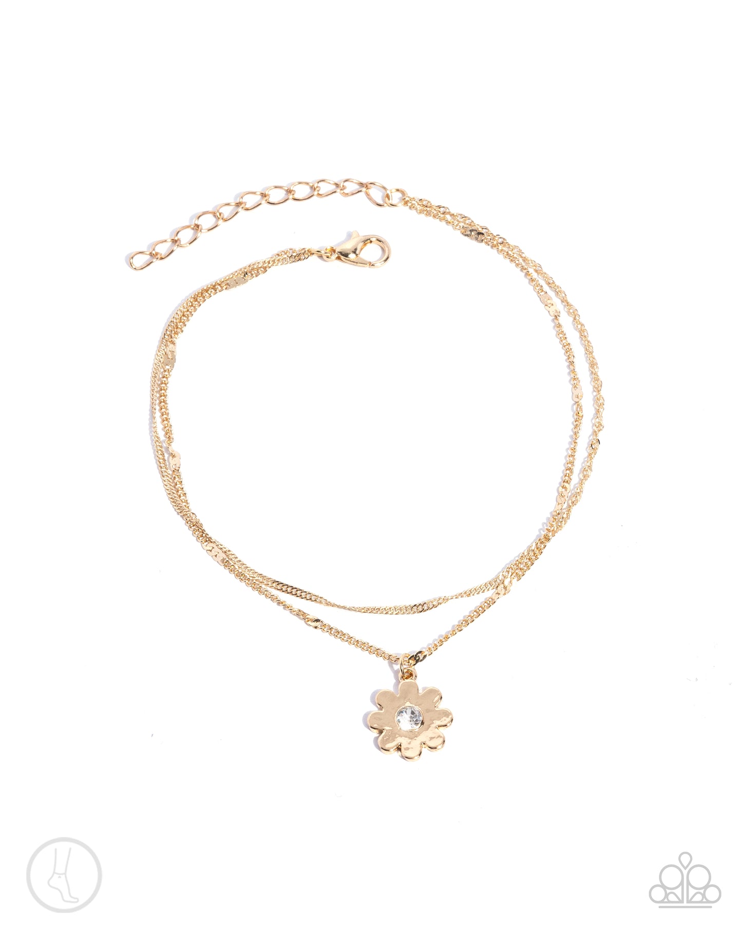 Blossoming Breeze - Gold Anklet