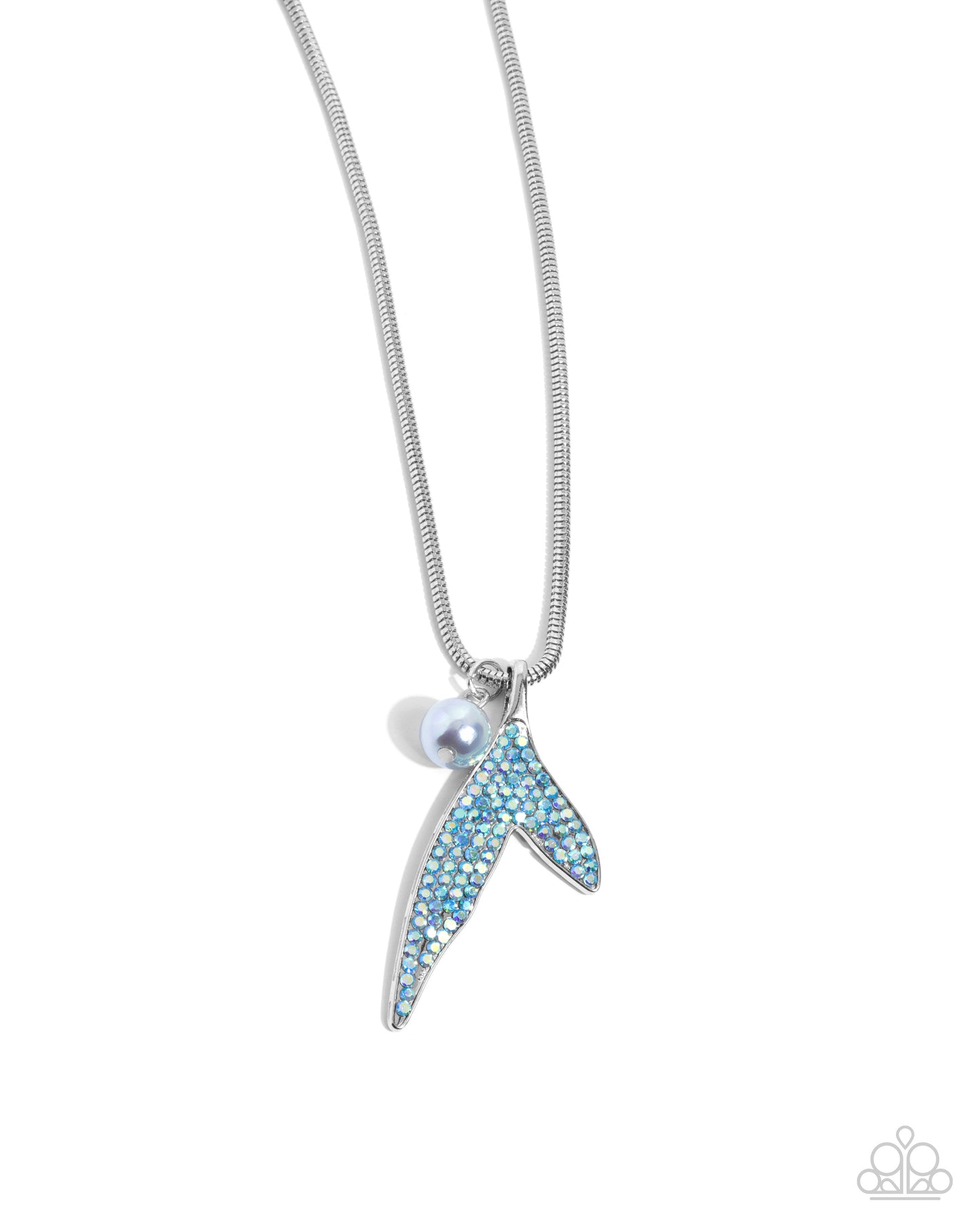 Maiden Mermaid - Blue Necklace