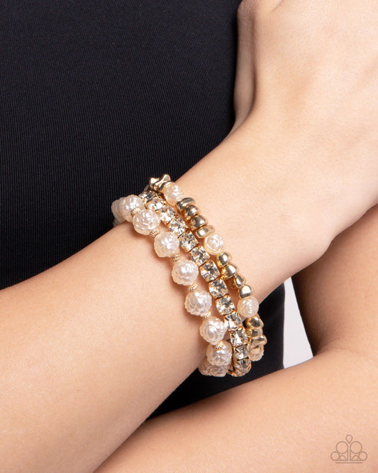 Fair Florals - Gold Bracelet