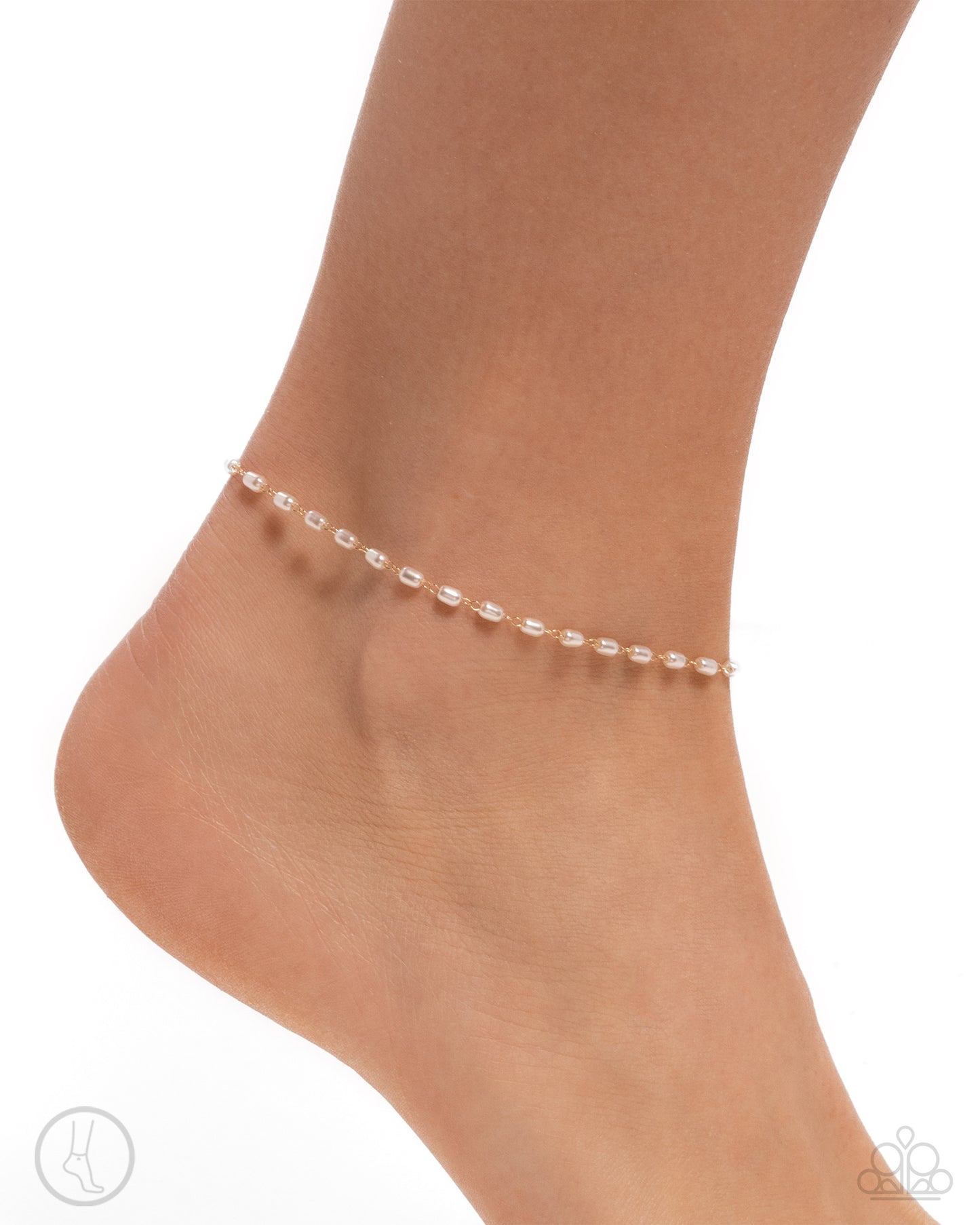 Pearl Purpose - Gold Anklet