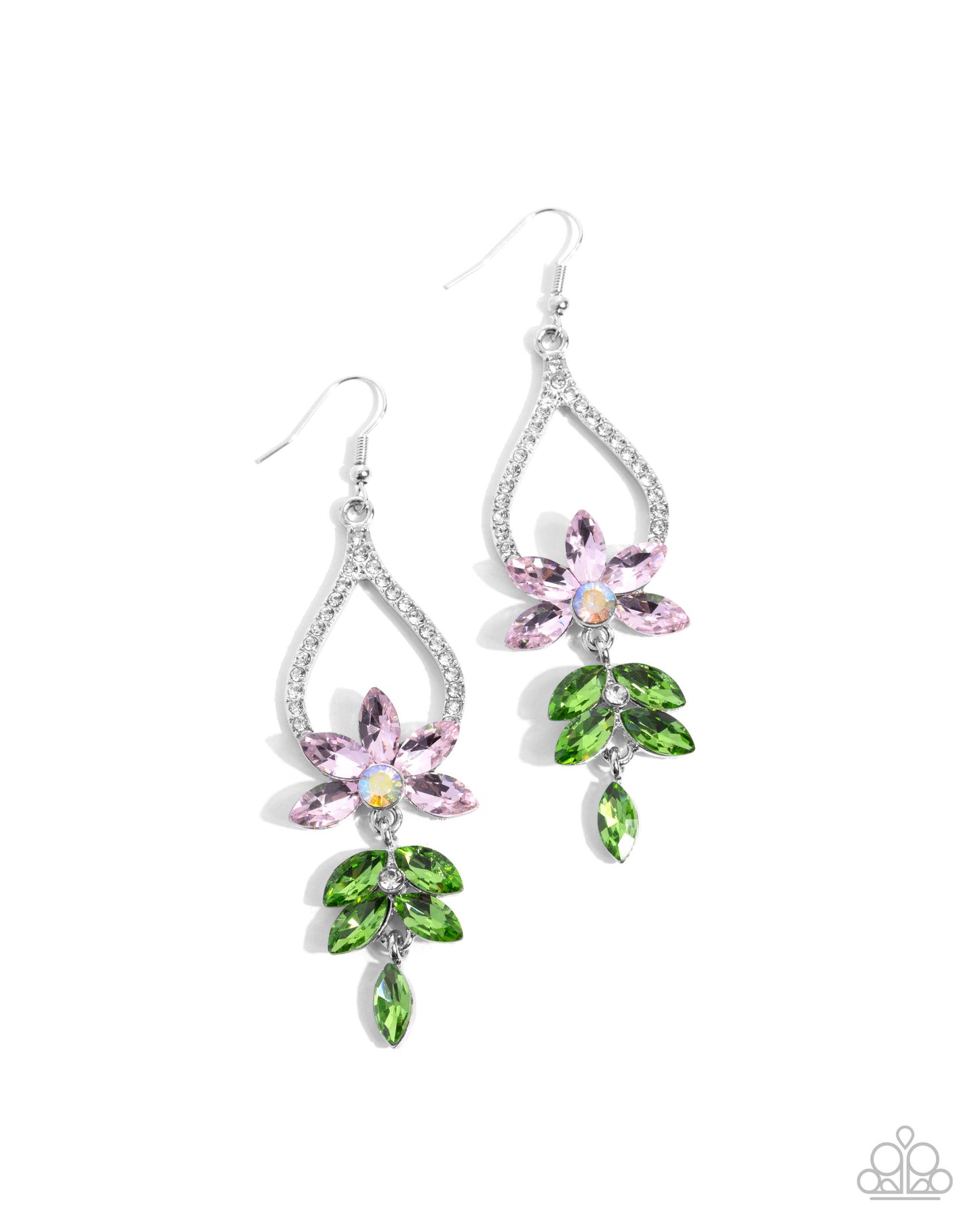 Floral Fuss - Pink Earring