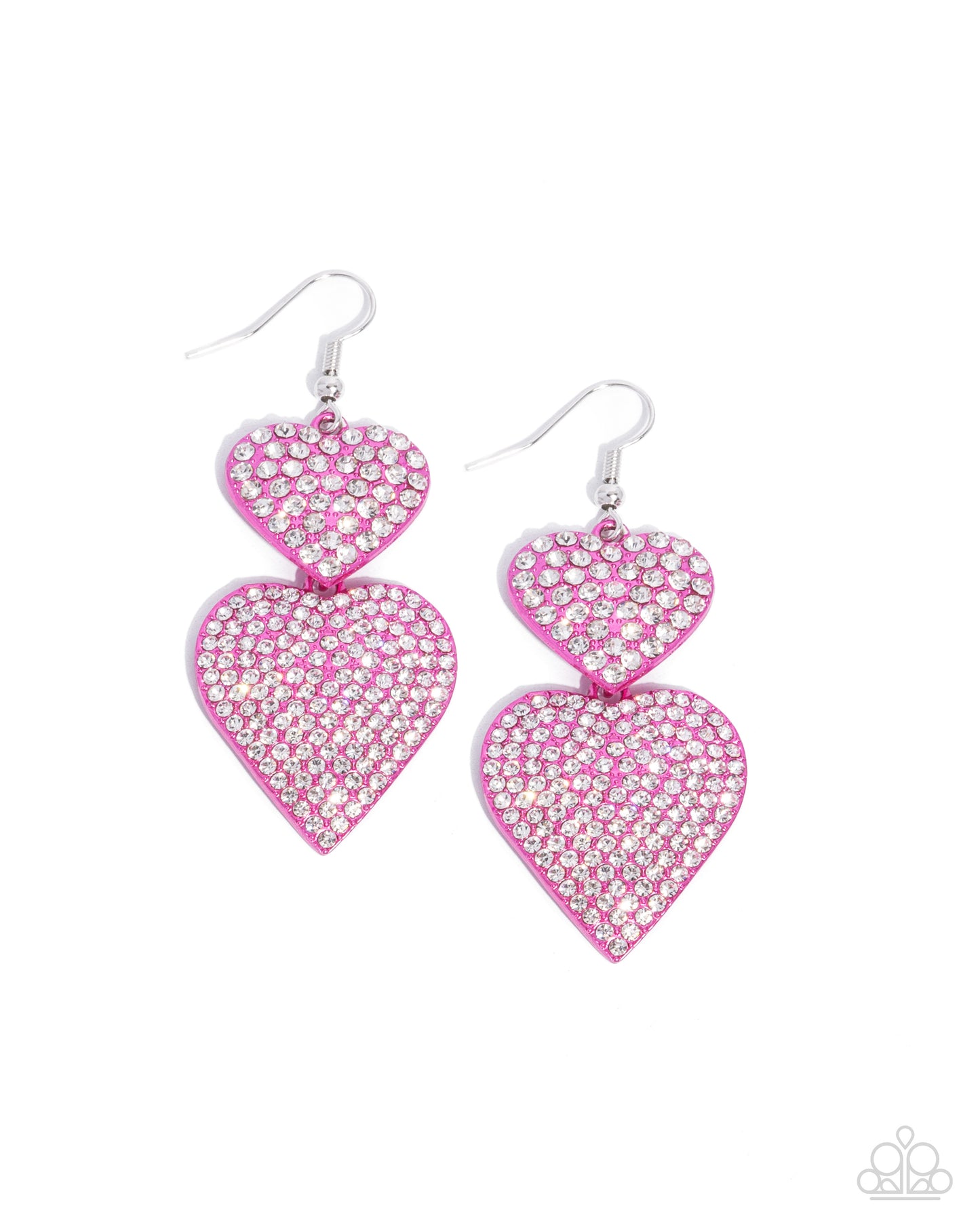 Never Enough Sparkle - Pink Earring