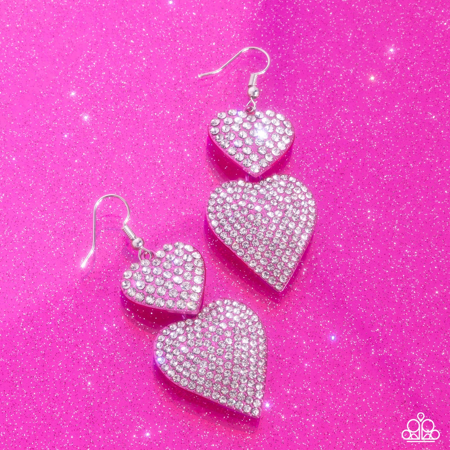 Never Enough Sparkle - Pink Earring