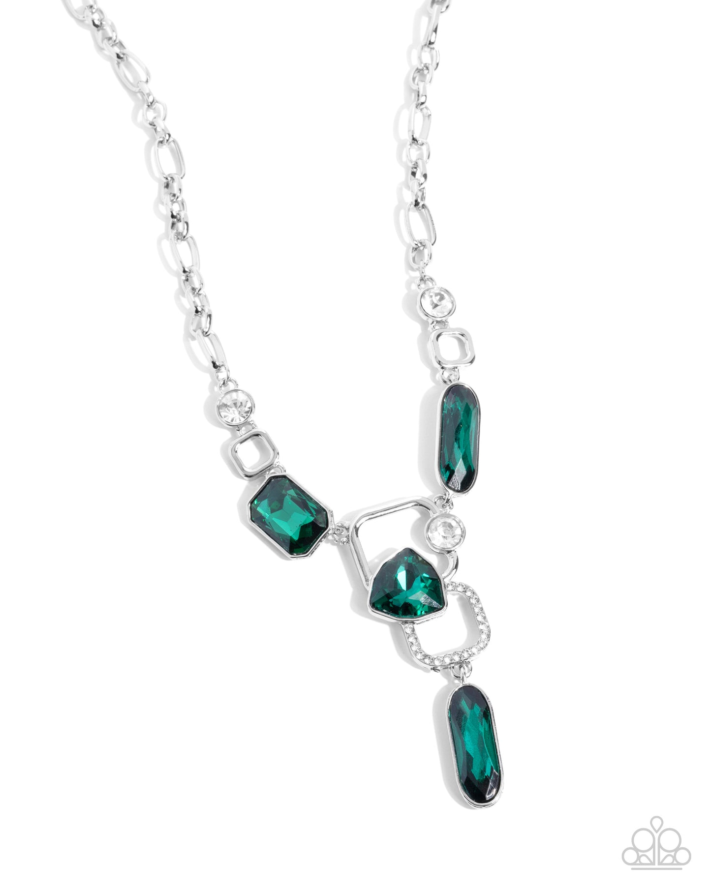 Artistic Elegance - Green Necklace