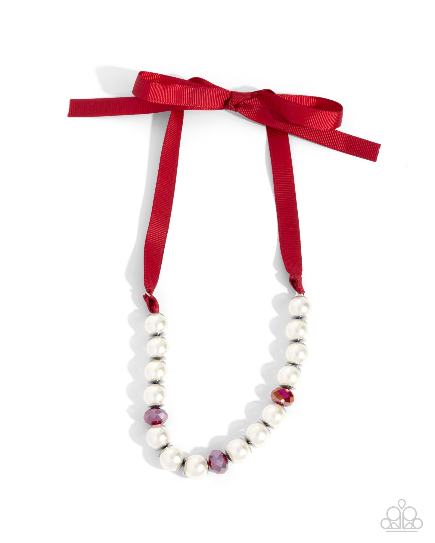 Exclusive Ease - Red Necklace