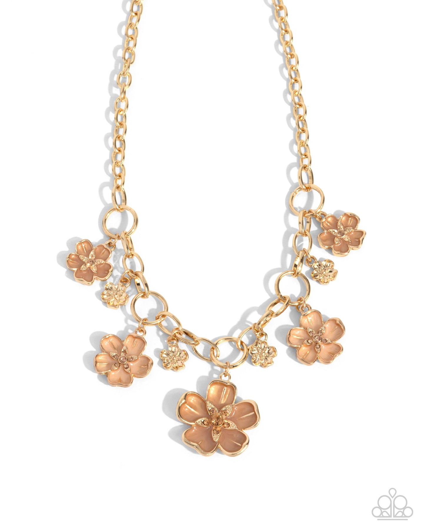 Secretive Sprig - Brown Necklace