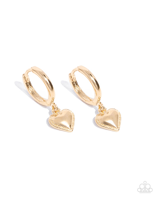 Emotive Elegance - Gold Earring