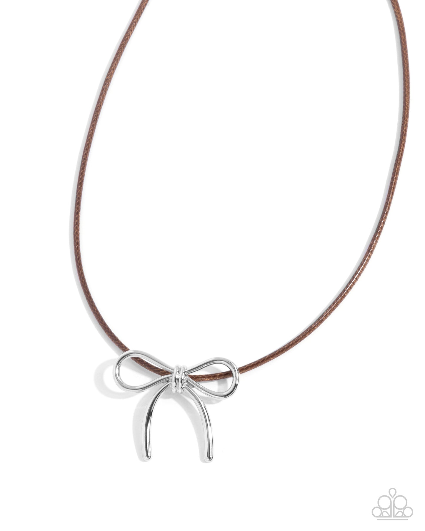 Leisurely Ladylike - Brown Necklace