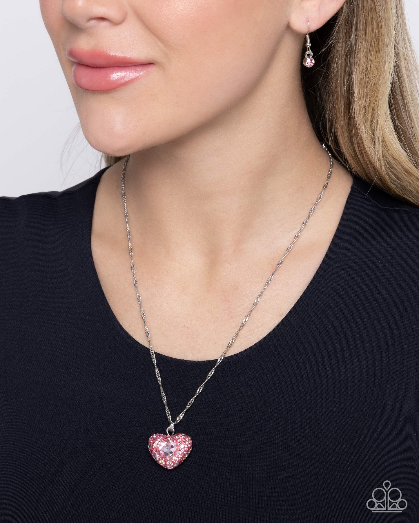 Best Of My Heart - Pink Necklace