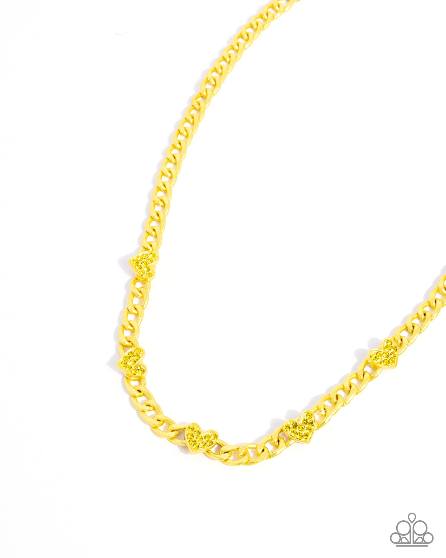 Fond Fashion - Yellow Necklace