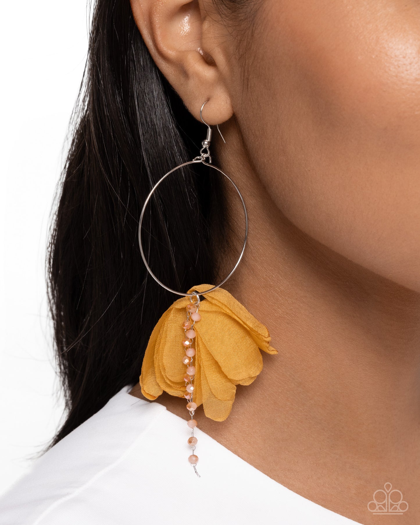 Perennial Perspective - Yellow Earring