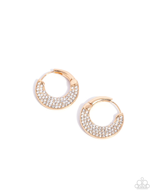 Winking Whimsy - Gold Earring