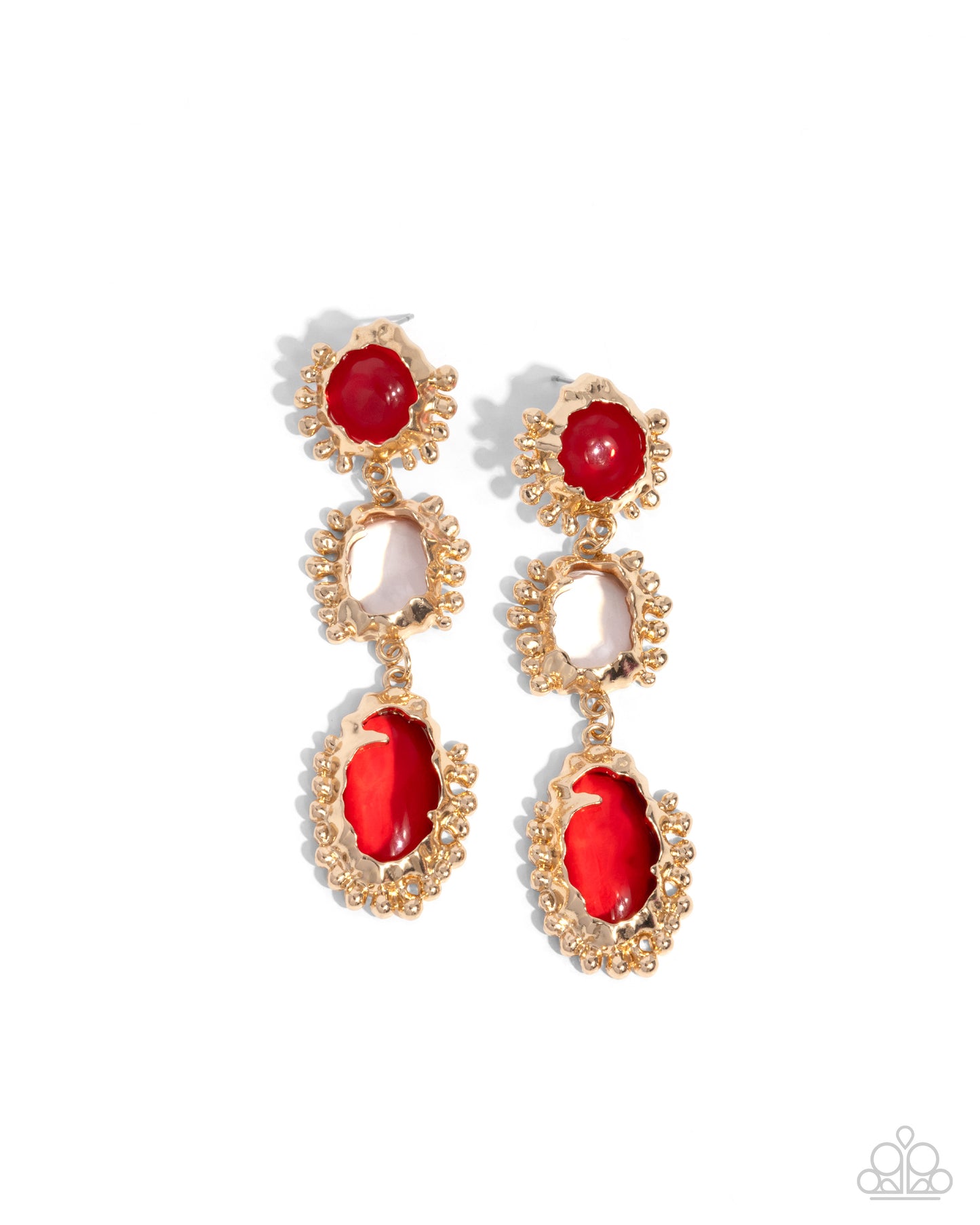 Emotional Elegance - Red Earring