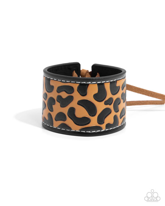 Leopard Leader - Brown Bracelet