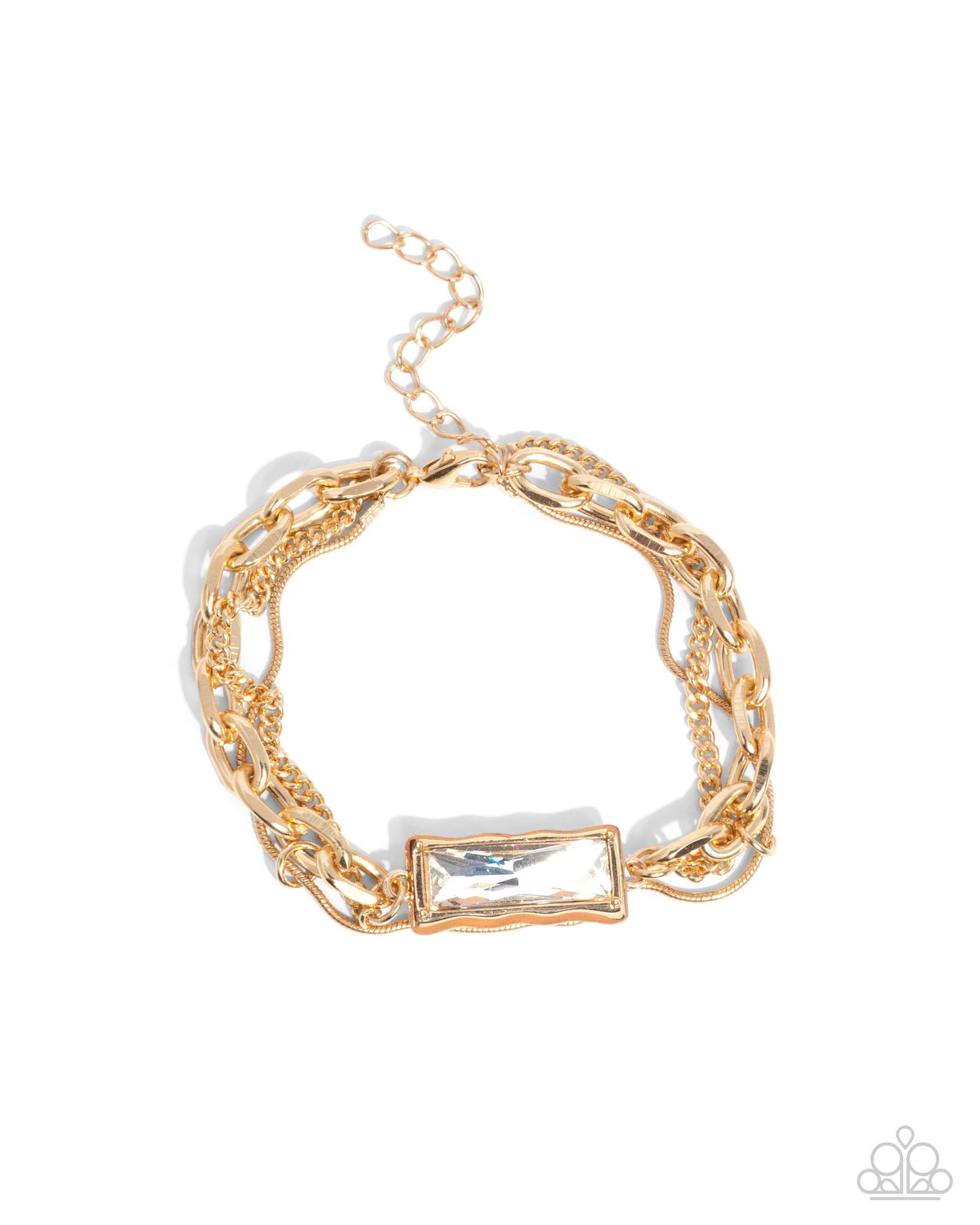 Grungy Gait - Gold Bracelet