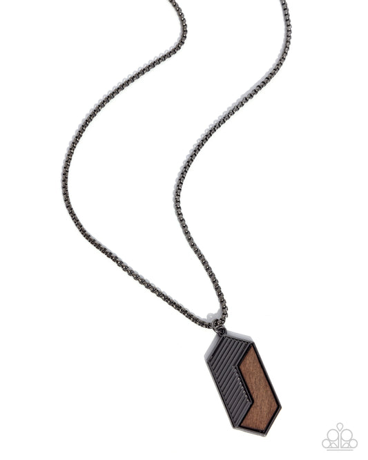 WOODWORK Study - Black Necklace