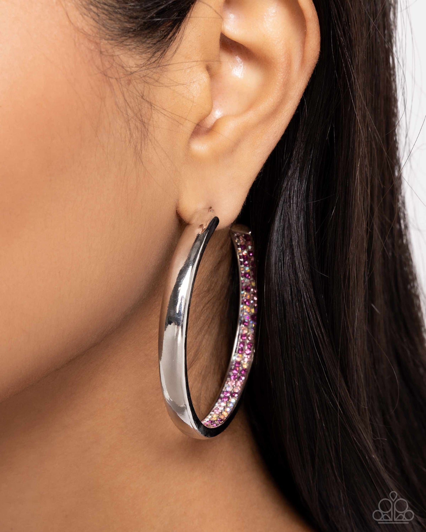 Proper Pizzazz - Pink Earring