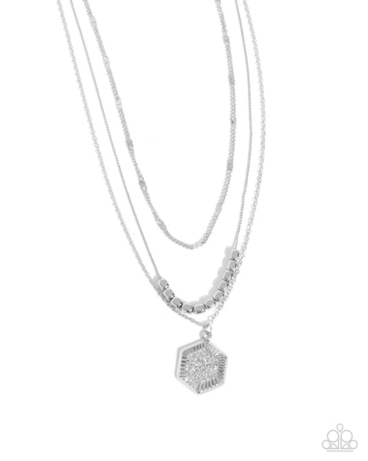 Clandestine Chains - Silver Necklace