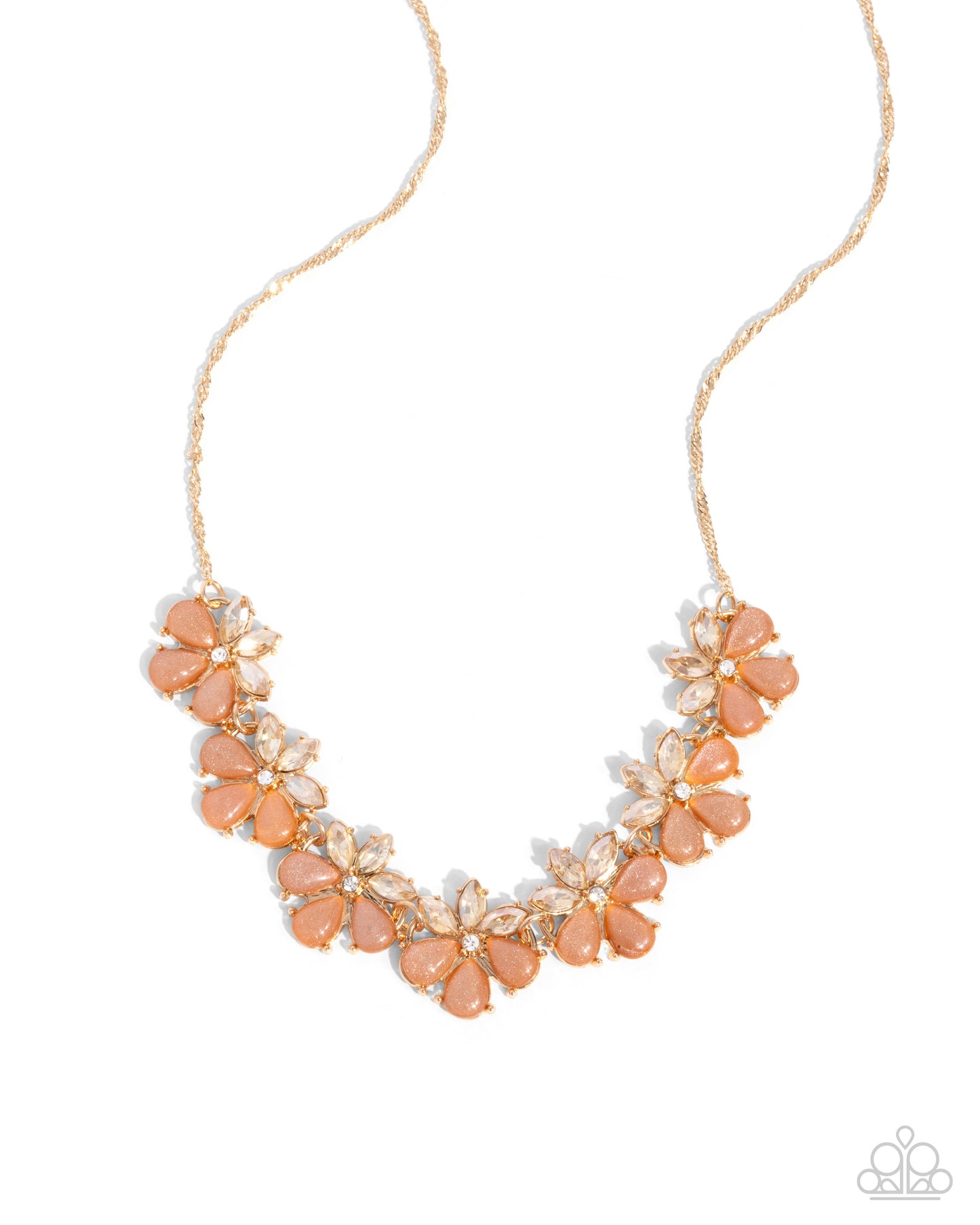 Consistent Chic - Orange Necklace