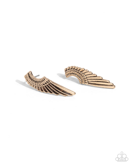 Angelic Altitude - Gold Earring