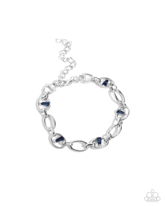 Light-Catching Leisure - Blue Bracelet