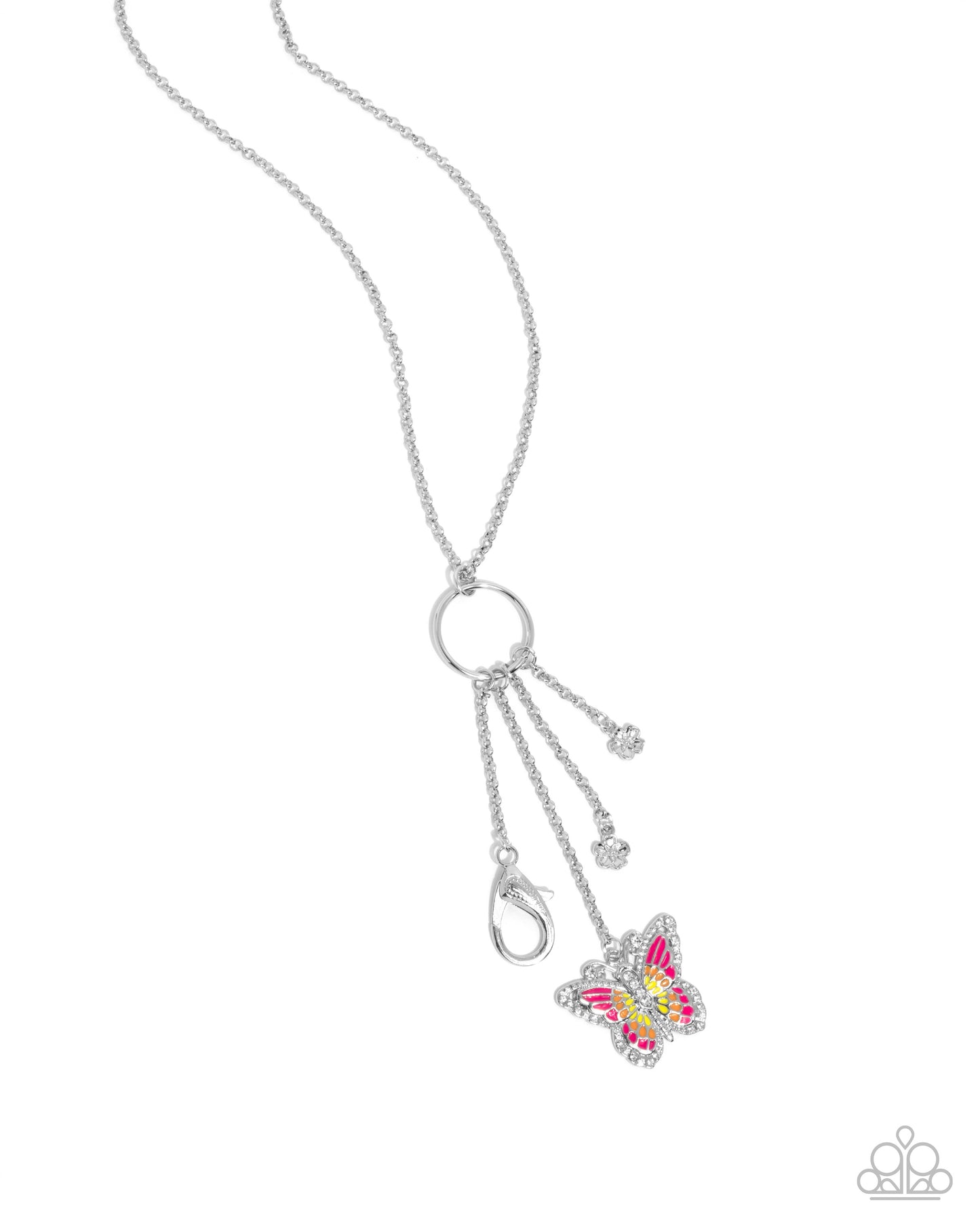 Mariposa Masterpiece - Pink Necklace