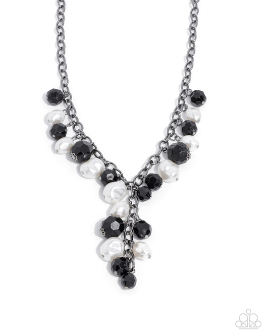 Beehive Barrage - Black Necklace