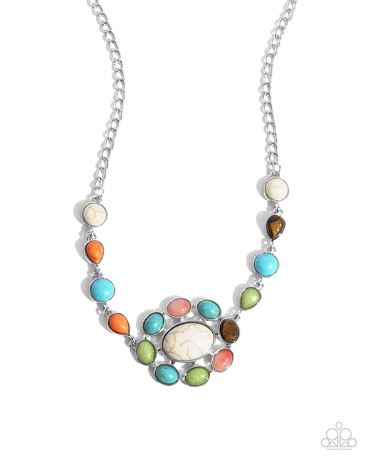 Enigmatic Ease - Multi Necklace