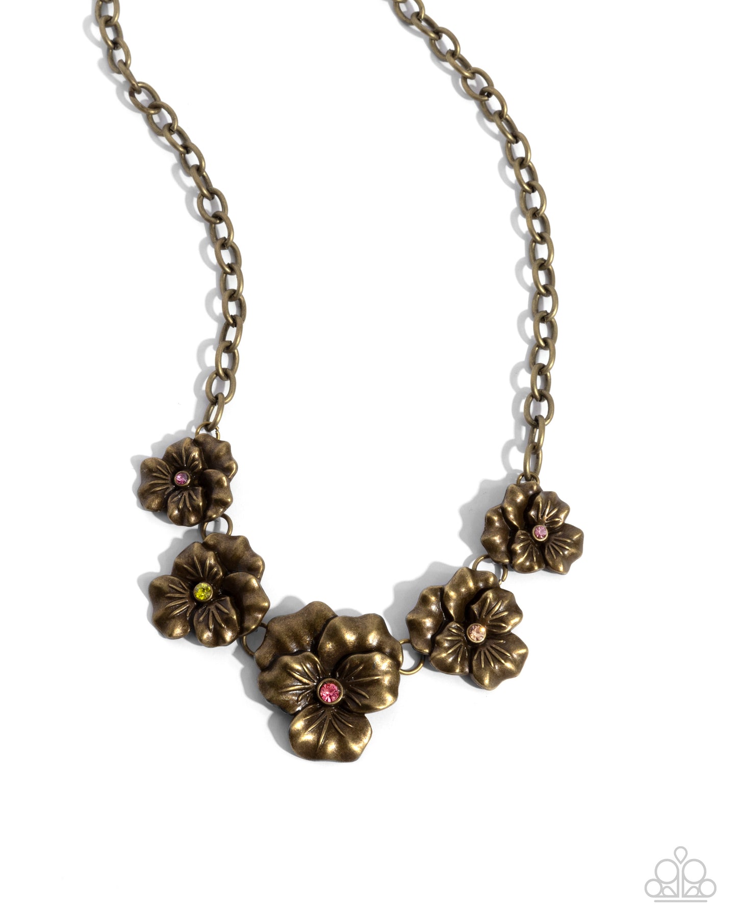 Blatant Botanicals - Brass Necklace