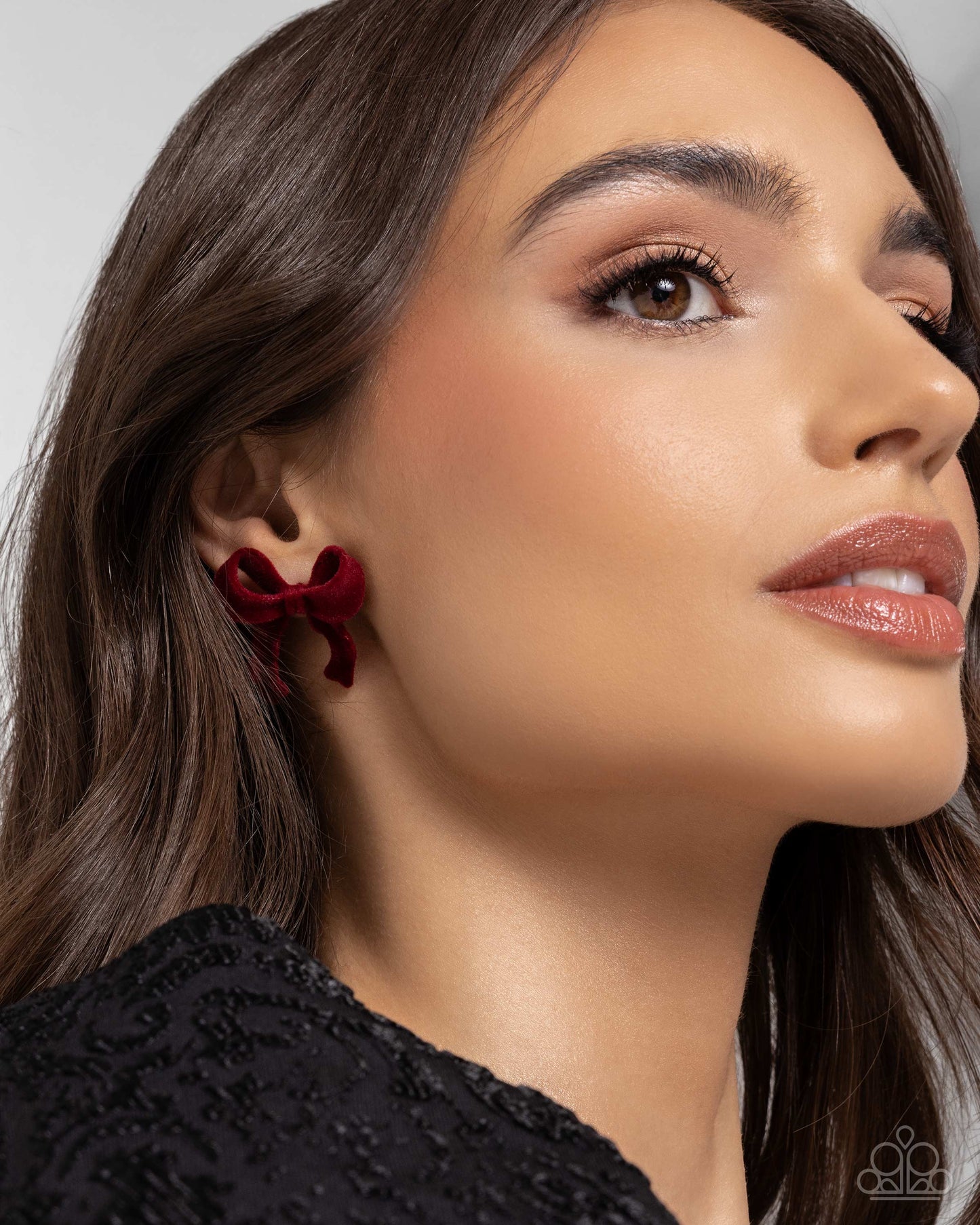 Dapper Dedication - Red Earring