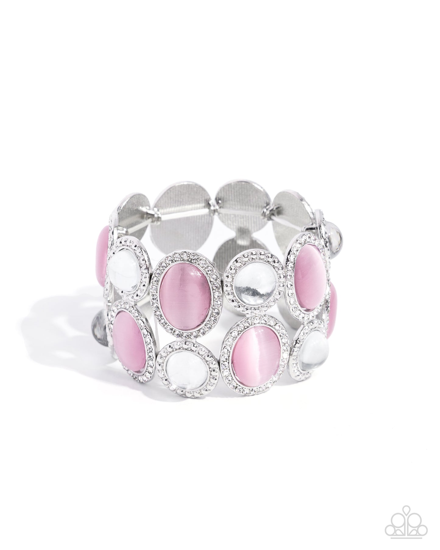 Affixed Appeal - Pink Bracelet