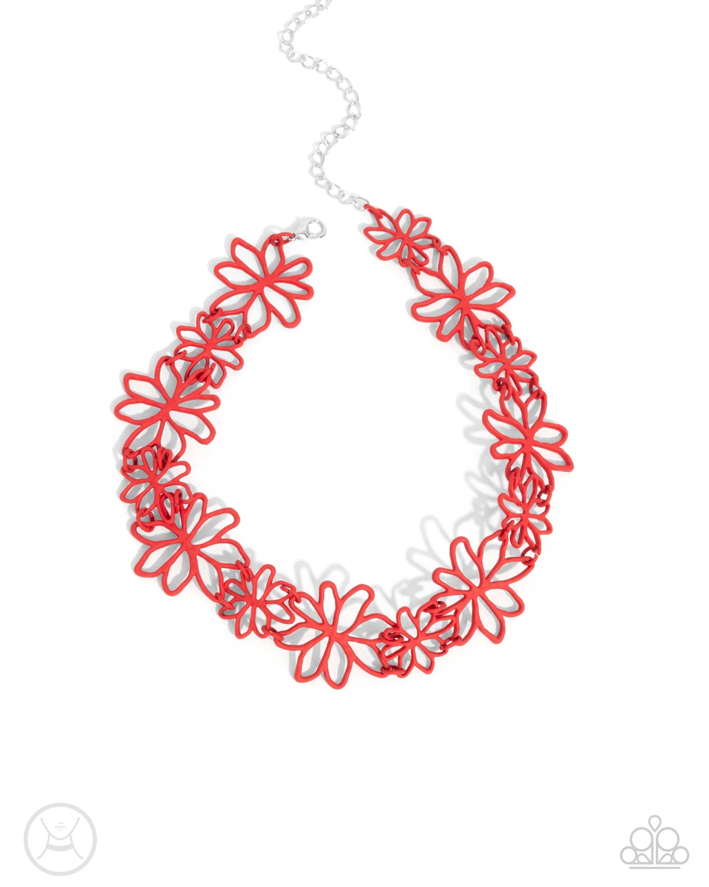 Bouquet Blend - Red Necklace