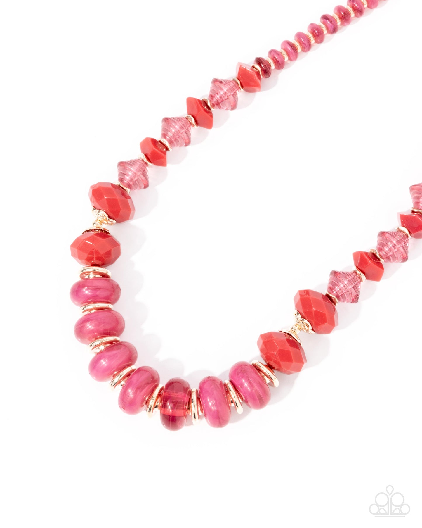 Swift Shimmer - Pink Necklace