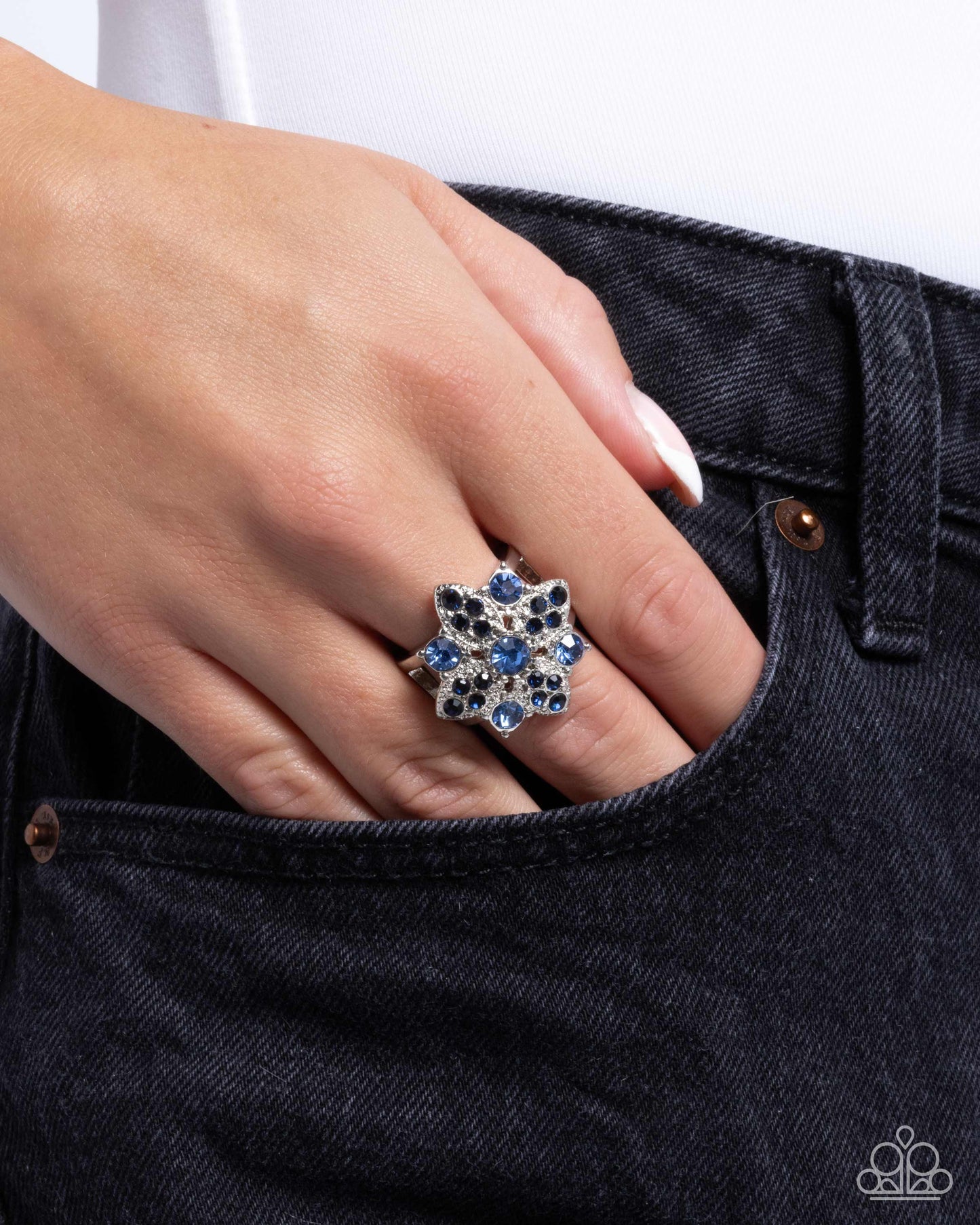 Floral Forte - Blue Ring