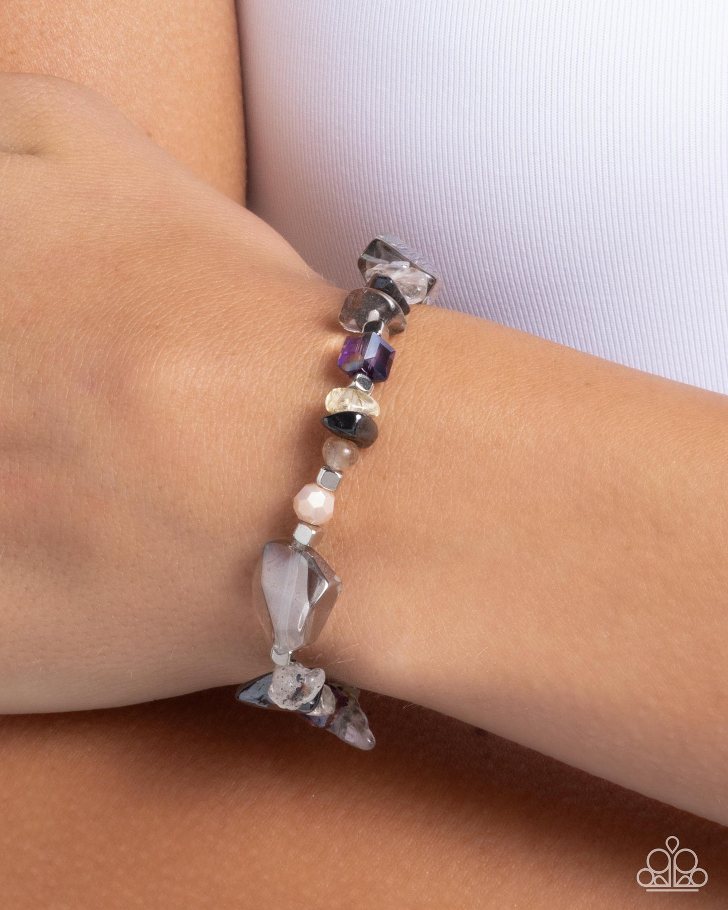 Eclectic Ease - Silver Bracelet