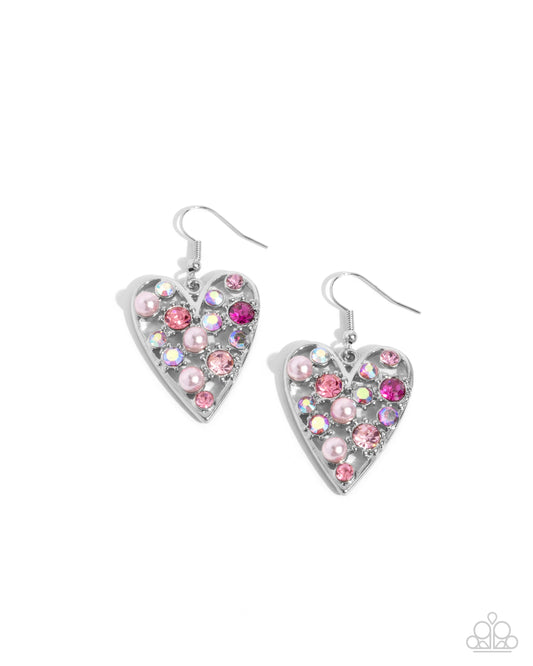 Unbelievable Shimmer - Pink Earring