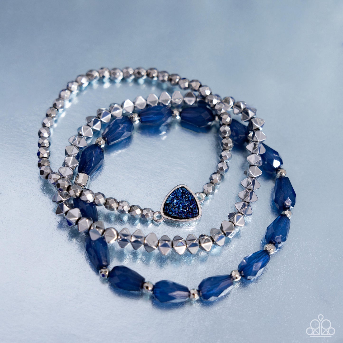 Druzy Decadence - Blue Bracelet