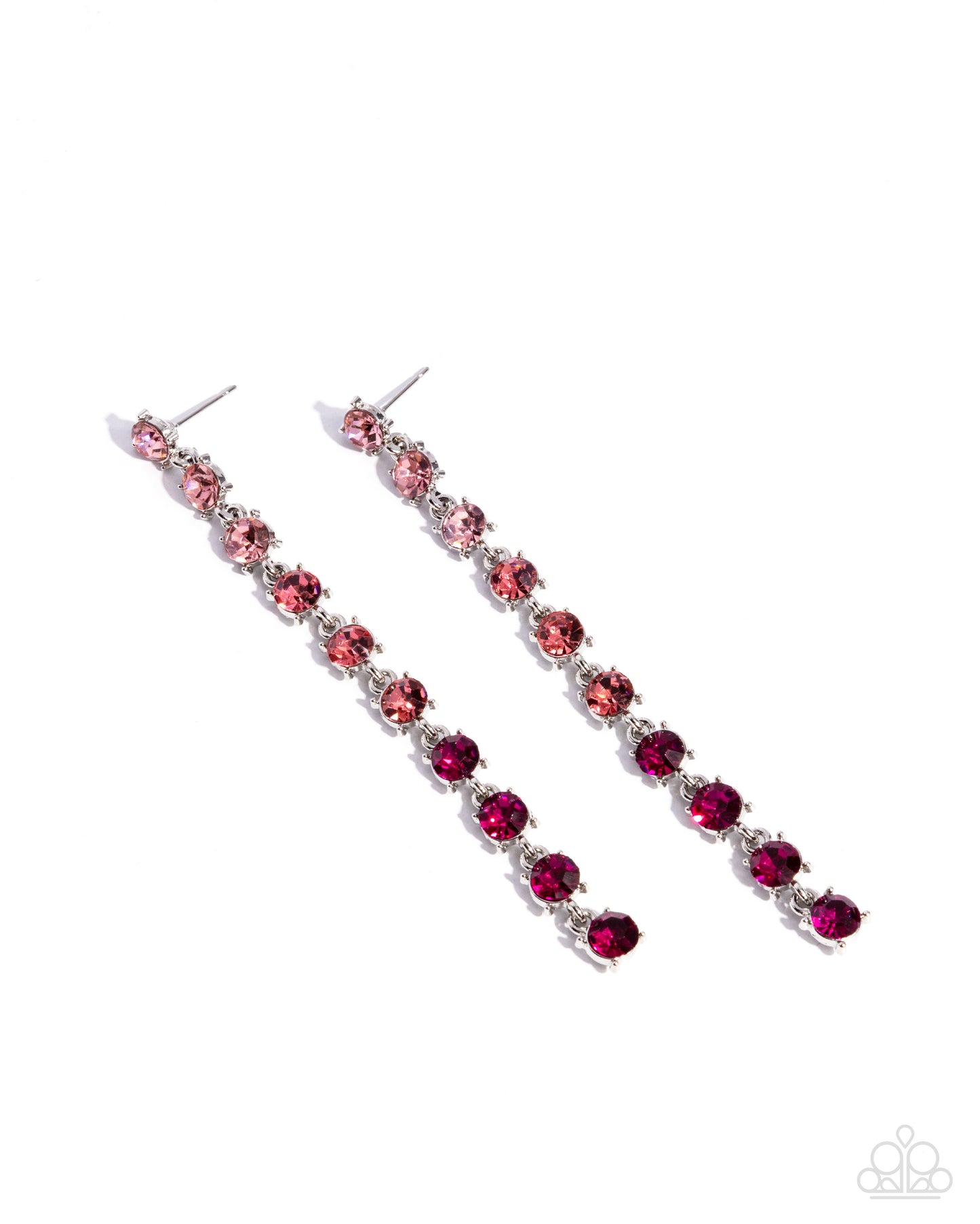 Opulent Ombré - Pink Earring