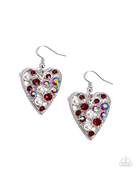 Unbelievable Shimmer - Red Earring