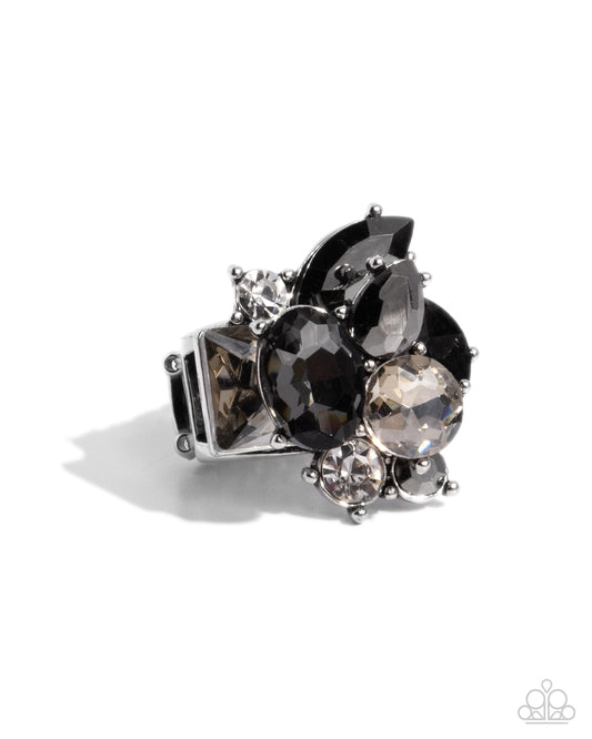 Capricious Cluster - Silver Ring