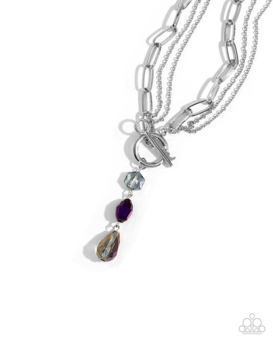 Cultivated Chains - Purple Necklace