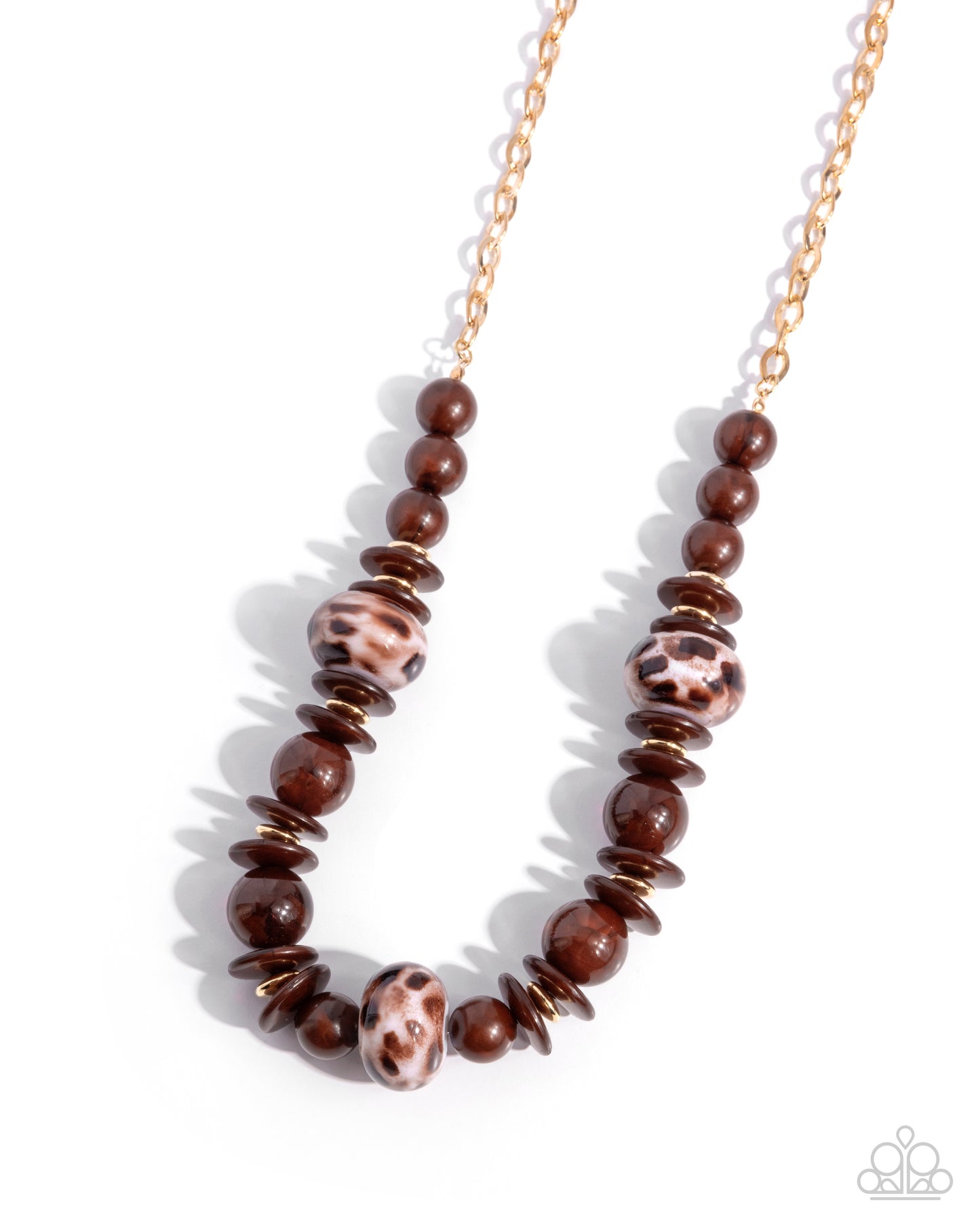 Cheetah Club - Brown Necklace