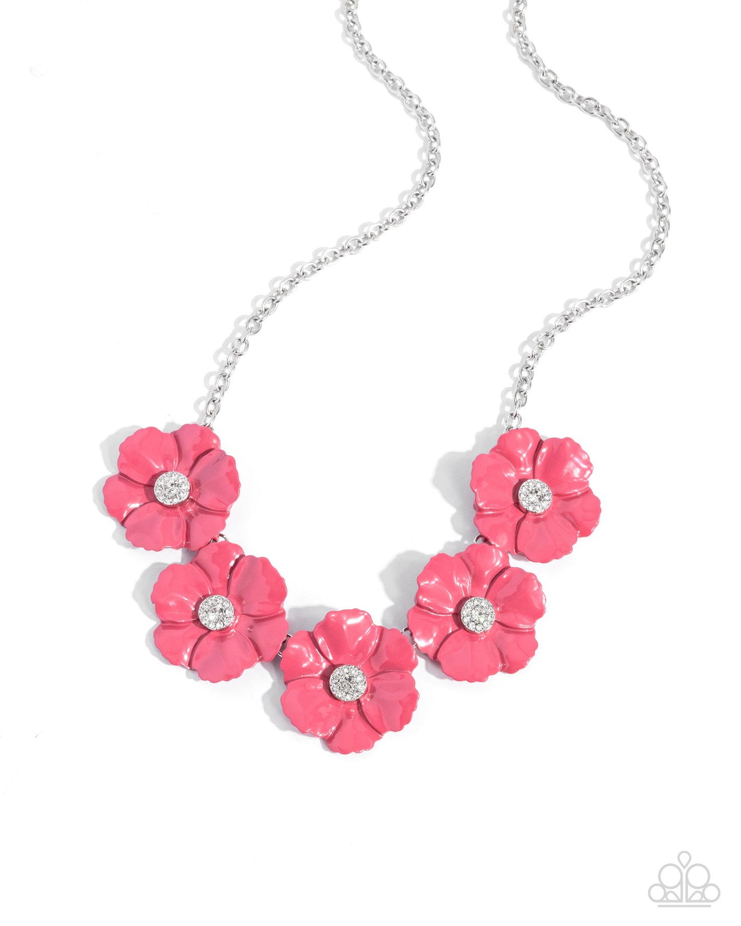 Floral Favor - Pink Necklace