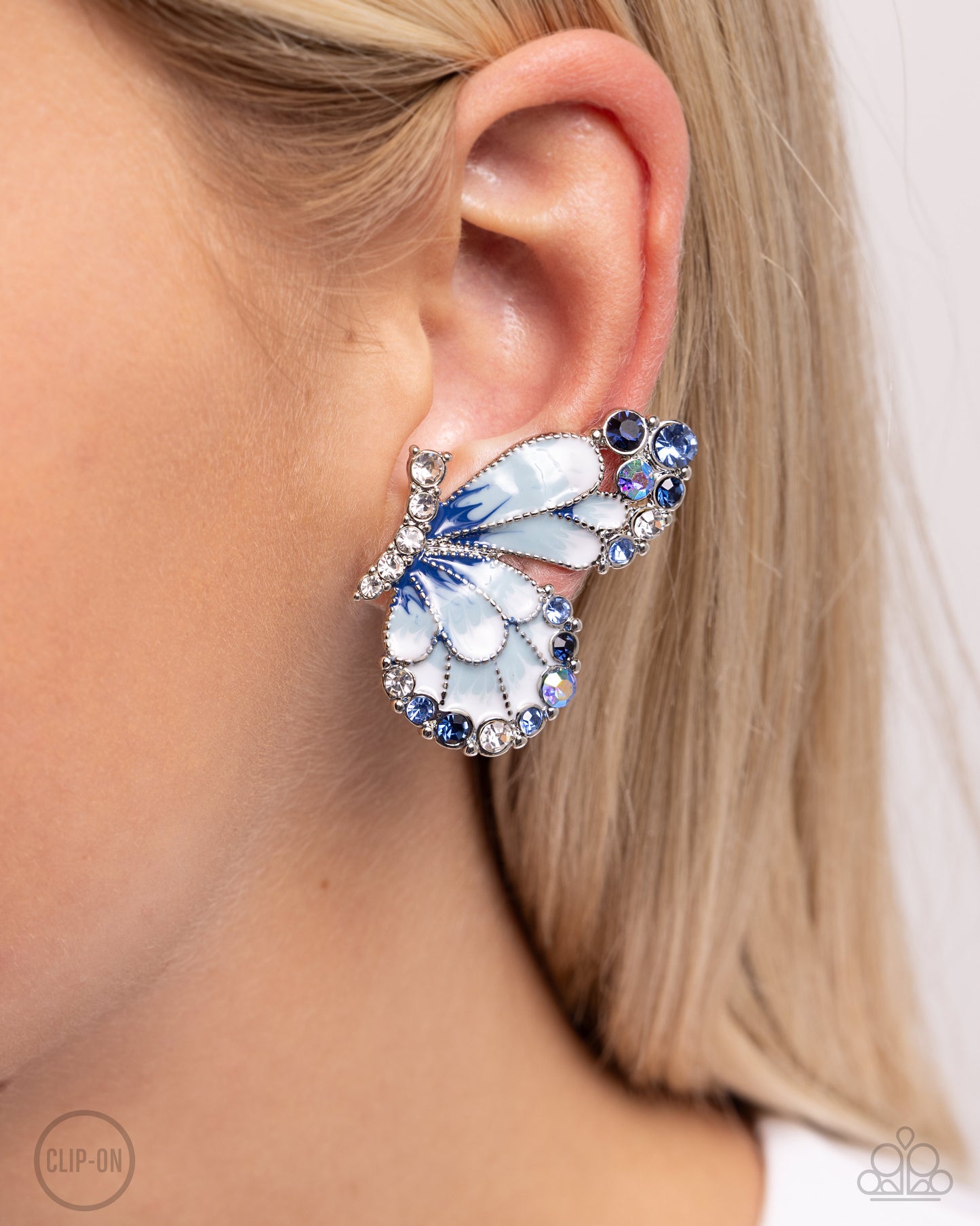 Decadent Descent - Blue Earring